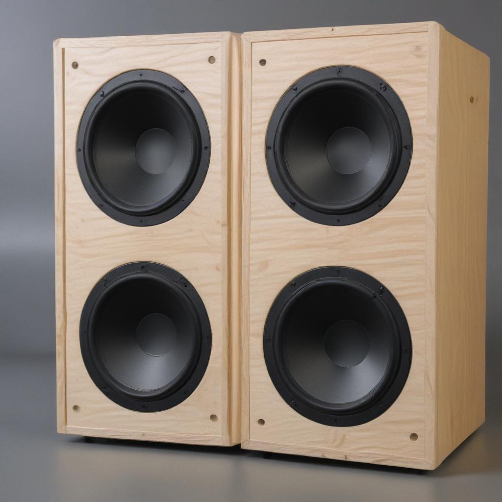 Is it possible to design a T-shaped 4-way speaker using an independent enclosure?