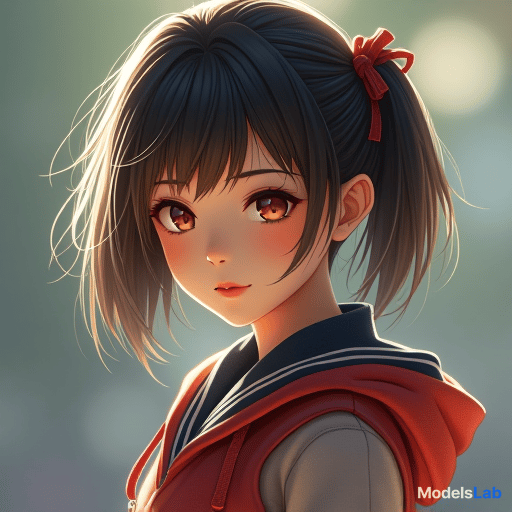  cute anime girl hyperrealistic, full body, detailed clothing, highly detailed, cinematic lighting, stunningly beautiful, intricate, sharp focus, f/1. 8, 85mm, (centered image composition), (professionally color graded), ((bright soft diffused light)), volumetric fog, trending on instagram, trending on tumblr, HDR 4K, 8K