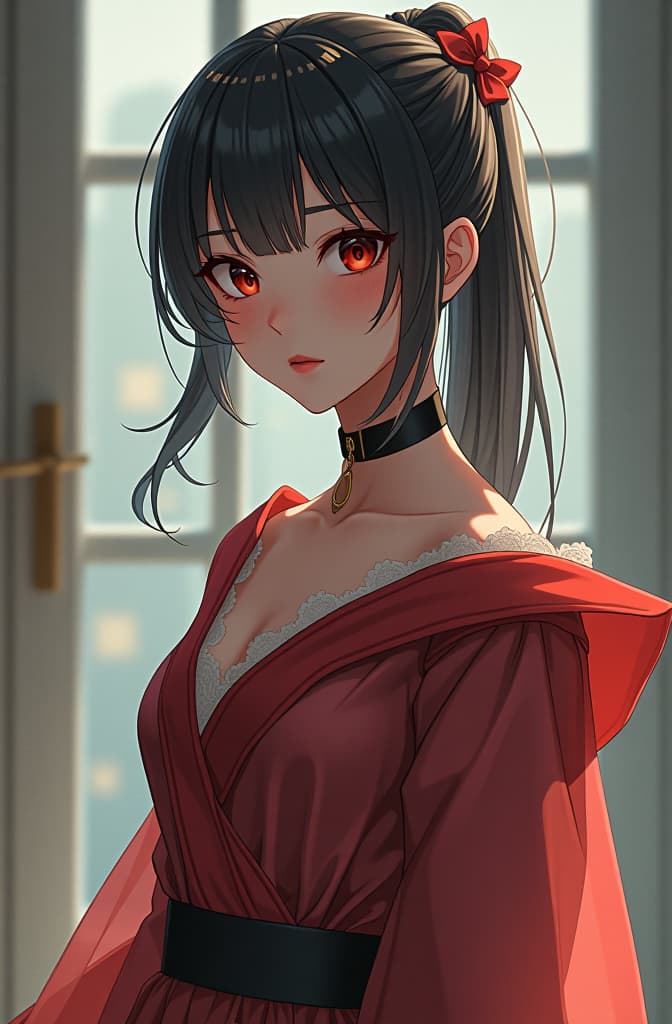  anime girl hyperrealistic, full body, detailed clothing, highly detailed, cinematic lighting, stunningly beautiful, intricate, sharp focus, f/1. 8, 85mm, (centered image composition), (professionally color graded), ((bright soft diffused light)), volumetric fog, trending on instagram, trending on tumblr, HDR 4K, 8K