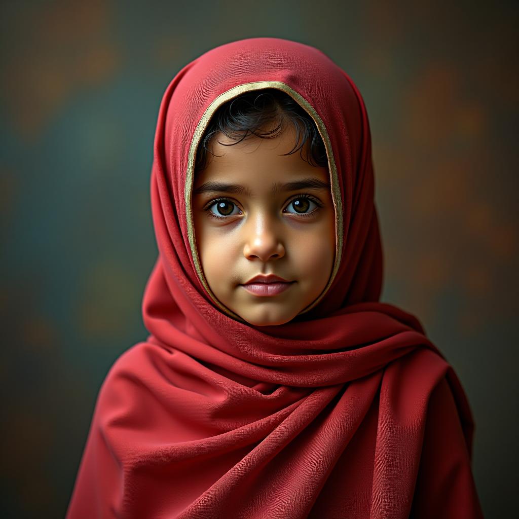  muslim girl background