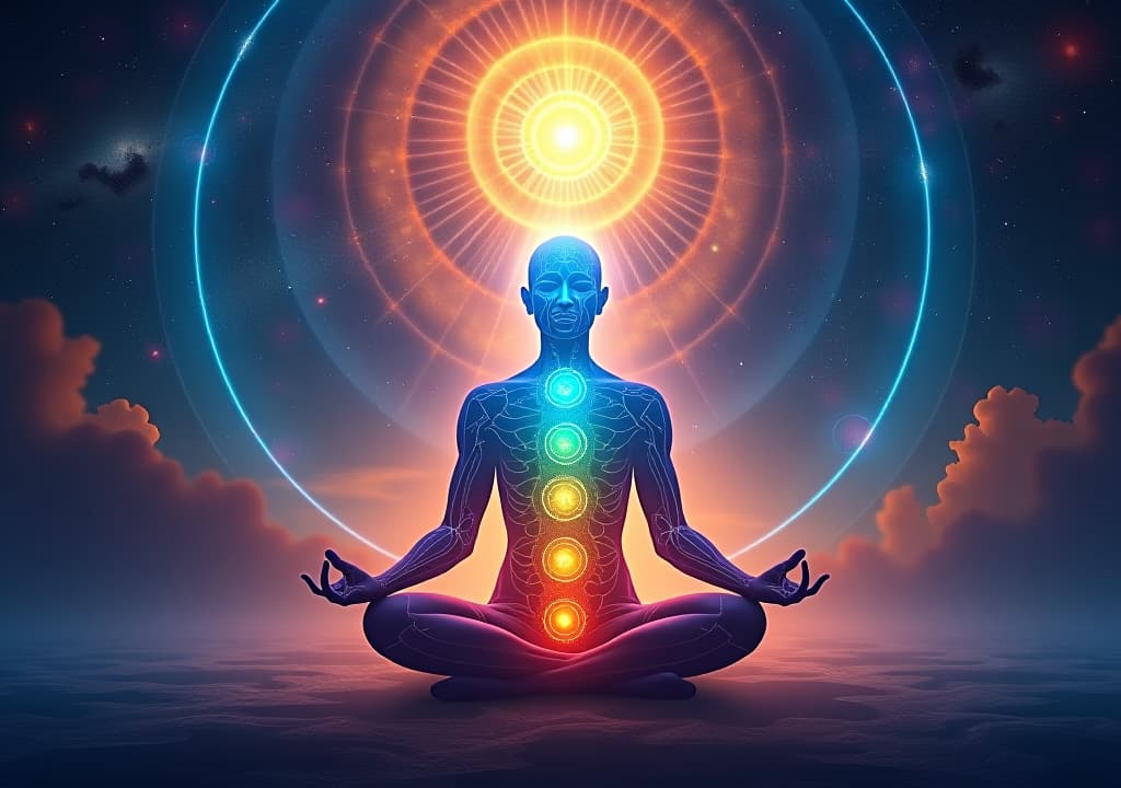  meditation and spiritual practice, expanding of consciousness, chakras and astral body activation, mystical inspiration.