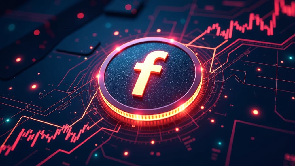  create a visually striking and detailed image that represents the current trends and forecasts of filecoin in the cryptocurrency market. the composition should feature a dynamic and futuristic design, incorporating elements that symbolize growth, stability, and global acceptance. in the center of the image, depict a large, glowing filecoin logo, radiating beams of light in various vibrant colors to represent the positive market dynamic. surrounding the logo, include intricate digital patterns r