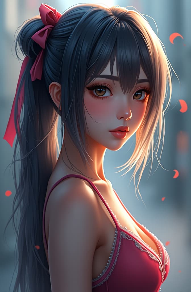  anime girl hyperrealistic, full body, detailed clothing, highly detailed, cinematic lighting, stunningly beautiful, intricate, sharp focus, f/1. 8, 85mm, (centered image composition), (professionally color graded), ((bright soft diffused light)), volumetric fog, trending on instagram, trending on tumblr, HDR 4K, 8K