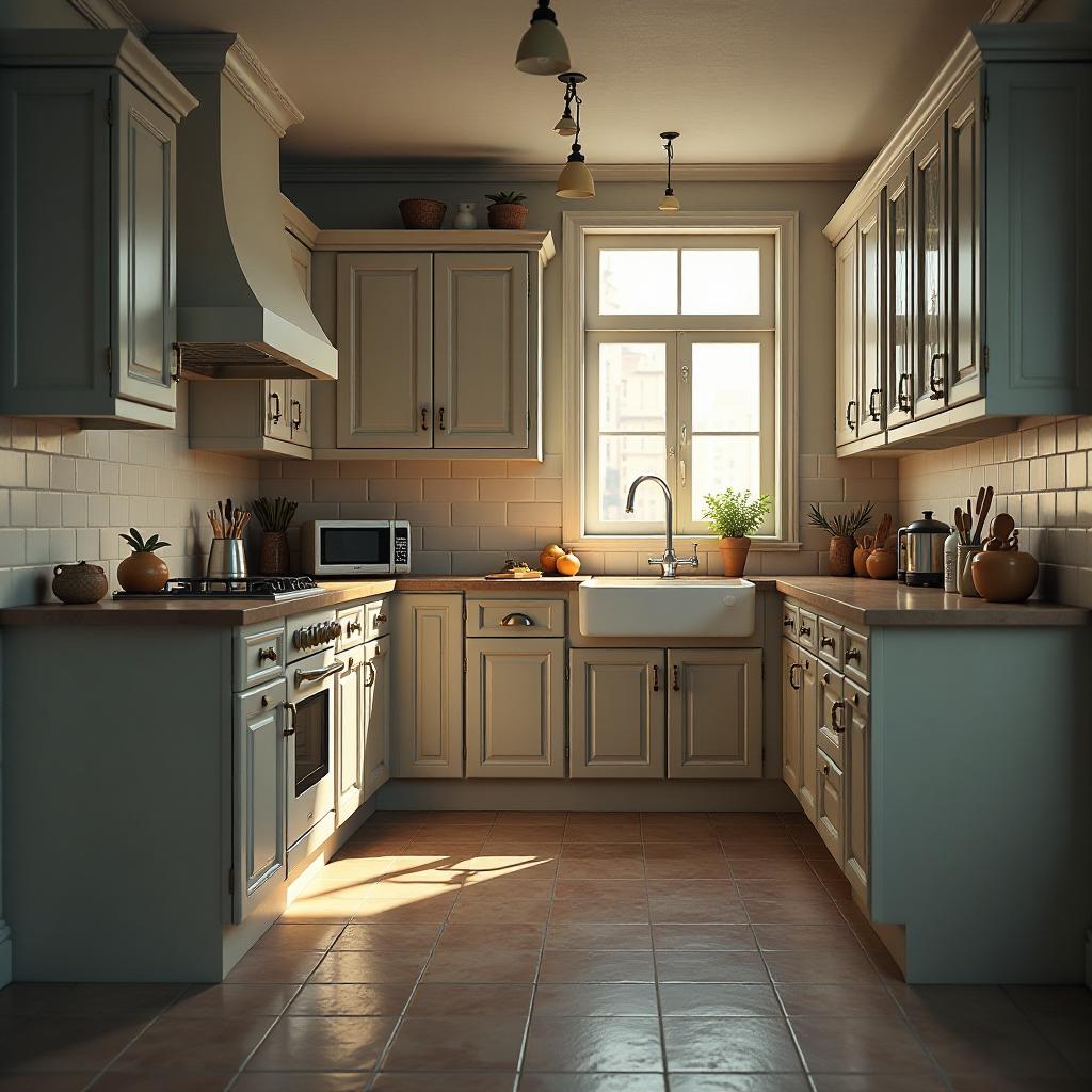  kitchen furniture hyperrealistic, full body, detailed clothing, highly detailed, cinematic lighting, stunningly beautiful, intricate, sharp focus, f/1. 8, 85mm, (centered image composition), (professionally color graded), ((bright soft diffused light)), volumetric fog, trending on instagram, trending on tumblr, HDR 4K, 8K