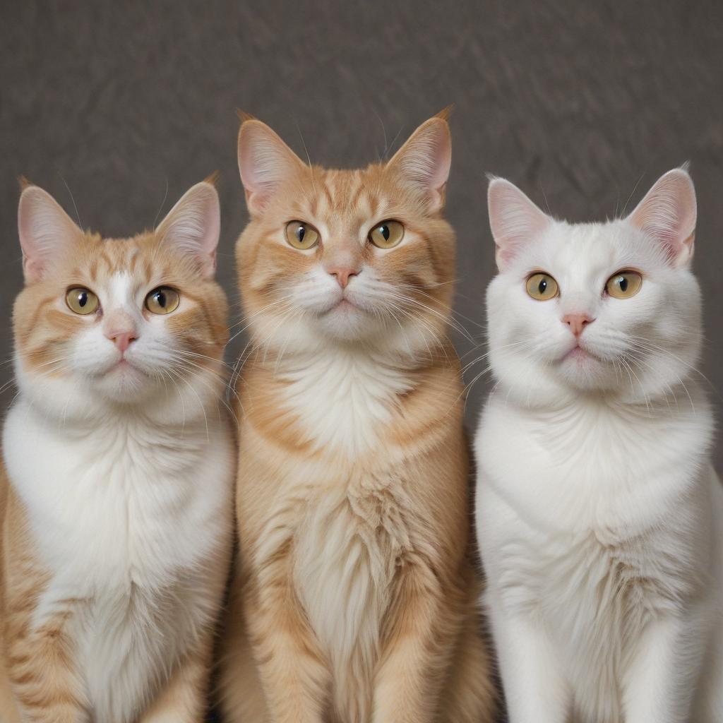 three cat gilrls