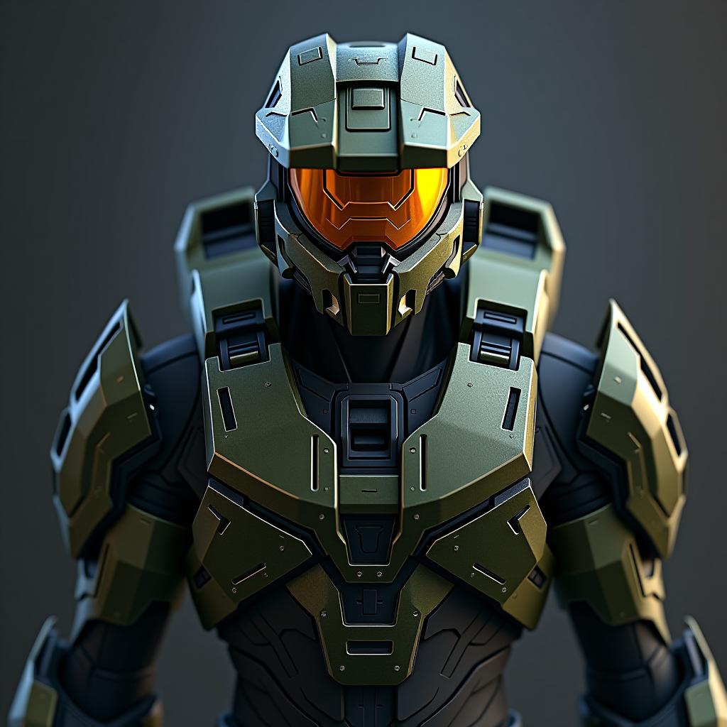  halo, master chief, award winning, professional, highly detailed, masterpiece