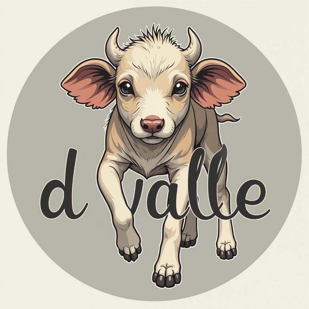  design a logo, productor ferretero , with the text 'd valle'.