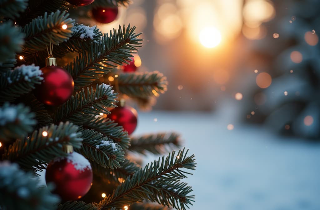  professional detailed photography, numbers 2025 from warm garlands close up new year sun snow on the background of a christmas tree , (muted colors, dim colors, soothing tones), (vsco:0.3)