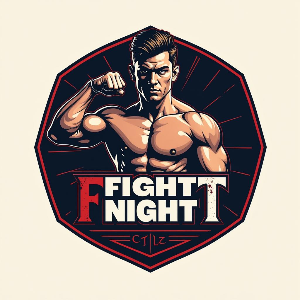  design a logo, cba fight night