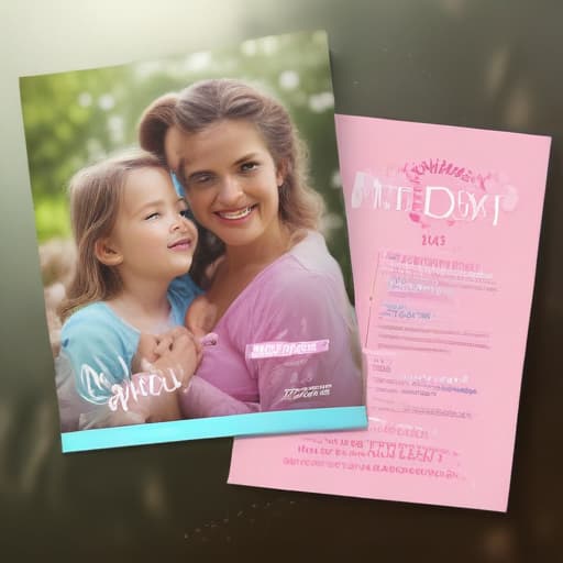 Create a Mother’s Day image for a flyer