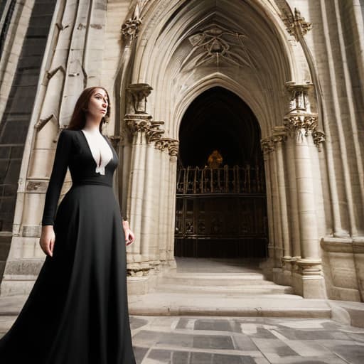 women into the catedral