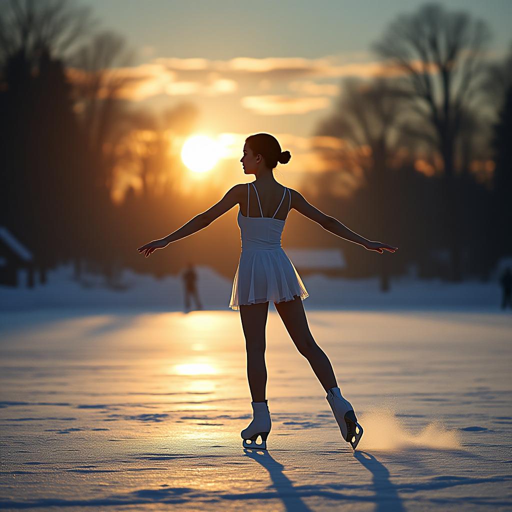  the first of september in figure skating school.