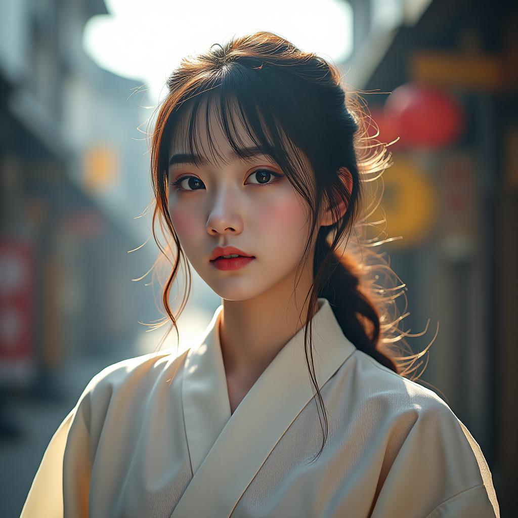  never artificial, breathtakingly beautiful, stunningly pretty, captivating, korean young , in the street, really, actually, authentically, real, actual, authentic, unsurpably natural, full body photo hyperrealistic, full body, detailed clothing, highly detailed, cinematic lighting, stunningly beautiful, intricate, sharp focus, f/1. 8, 85mm, (centered image composition), (professionally color graded), ((bright soft diffused light)), volumetric fog, trending on instagram, trending on tumblr, HDR 4K, 8K