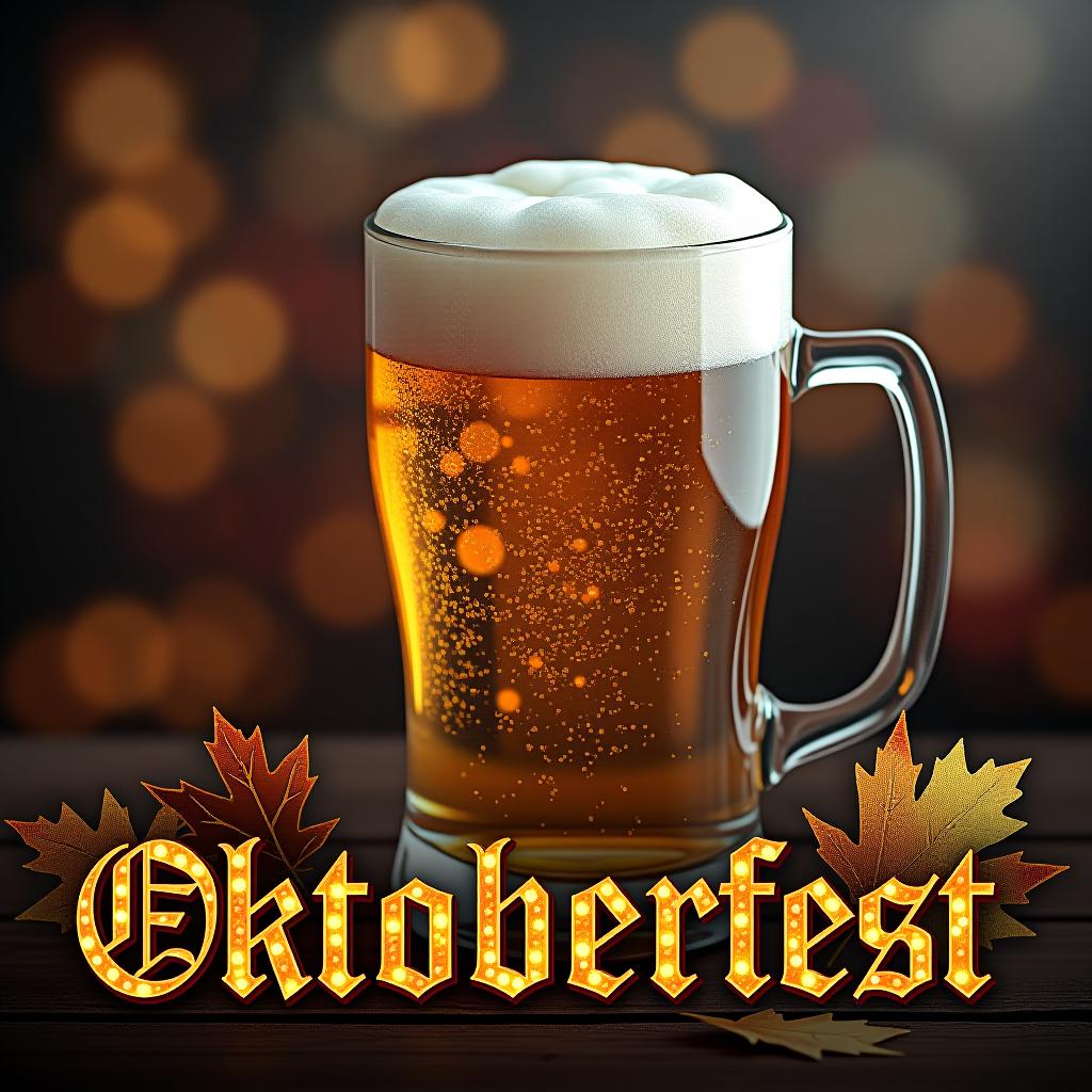  place the word oktoberfest at the bottom of the image