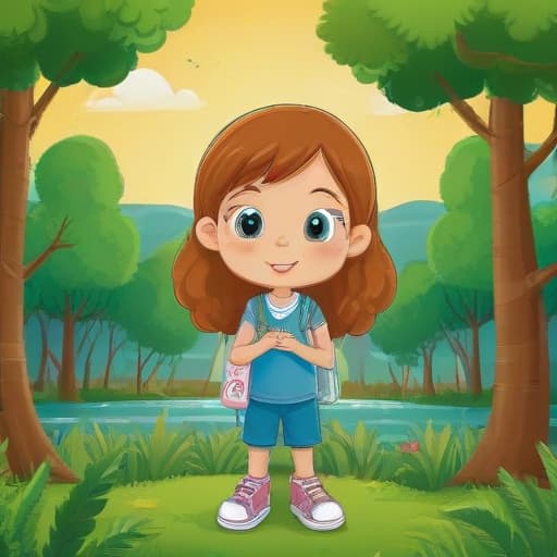 תיצור לי תמונה in Cartoon style with Nature background