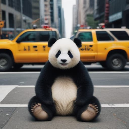 Panda a New York