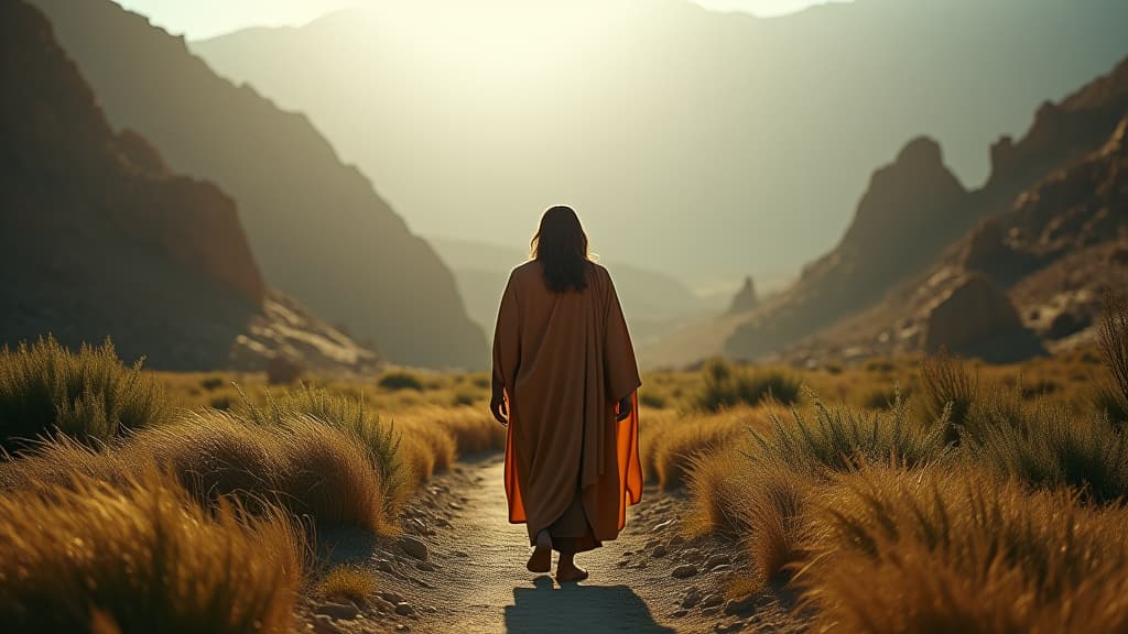  history of biblical times, a serene landscape after the chaos, with nature reclaiming the devastated land, symbolizing hope. hyperrealistic, full body, detailed clothing, highly detailed, cinematic lighting, stunningly beautiful, intricate, sharp focus, f/1. 8, 85mm, (centered image composition), (professionally color graded), ((bright soft diffused light)), volumetric fog, trending on instagram, trending on tumblr, HDR 4K, 8K