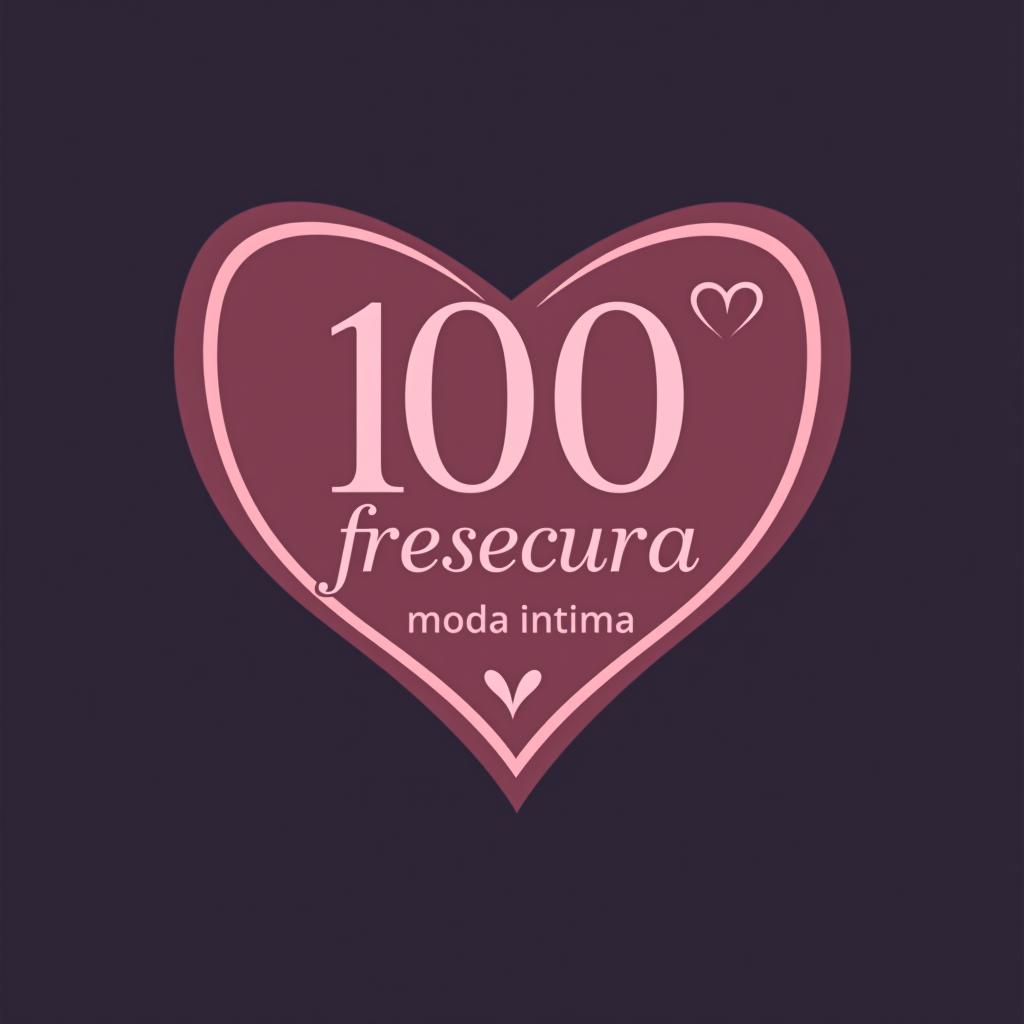  design a logo, , with the text '100 frescura moda intima '.