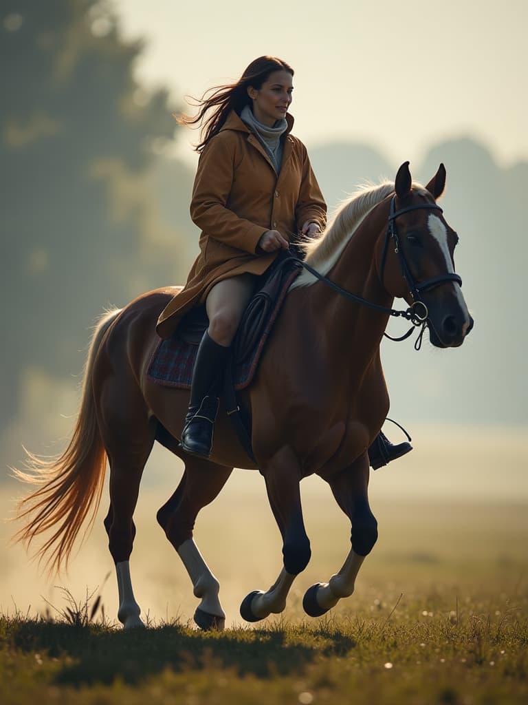  horse riding a dog hyperrealistic, full body, detailed clothing, highly detailed, cinematic lighting, stunningly beautiful, intricate, sharp focus, f/1. 8, 85mm, (centered image composition), (professionally color graded), ((bright soft diffused light)), volumetric fog, trending on instagram, trending on tumblr, HDR 4K, 8K