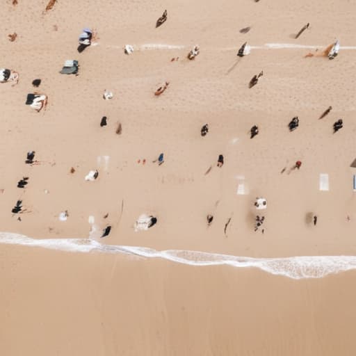 People on a beach