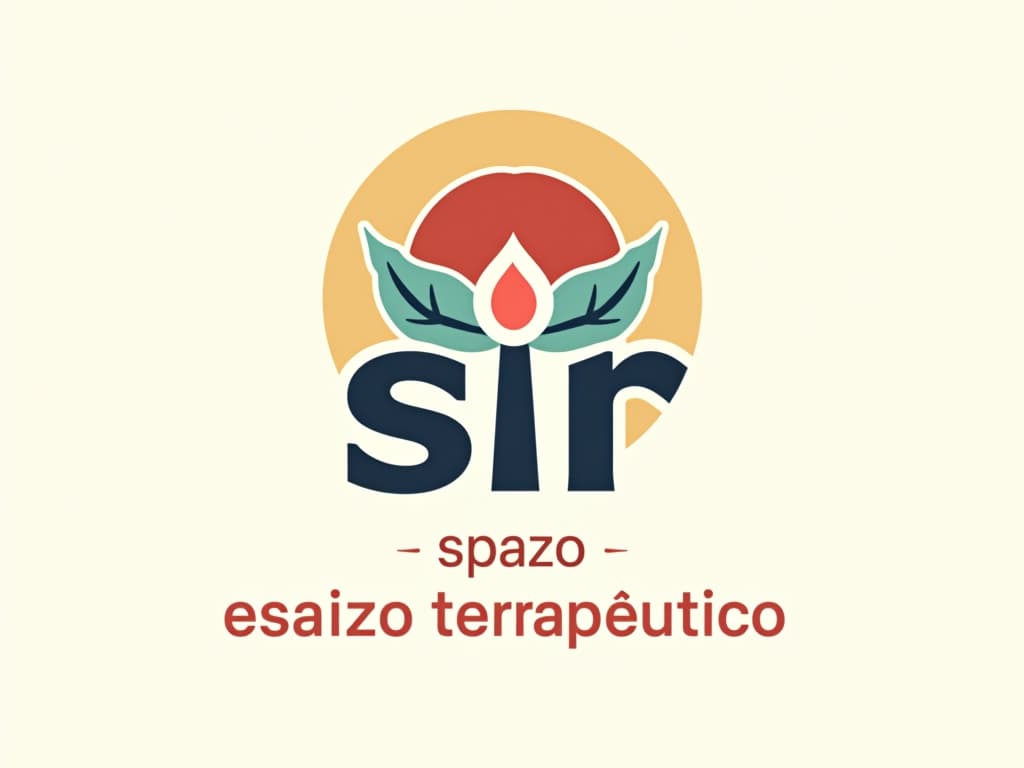  design a logo, logo contemporâneo com foco na psicologia e psicopedagogia , with the text 'espaço terapêutico sir '.