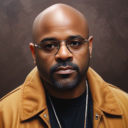 Dame Dash in Oil painting style