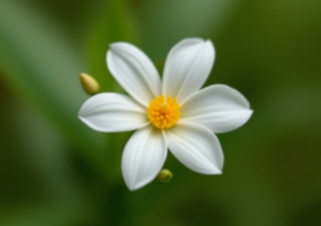  white flower in the natural background beautiful orange jasmine