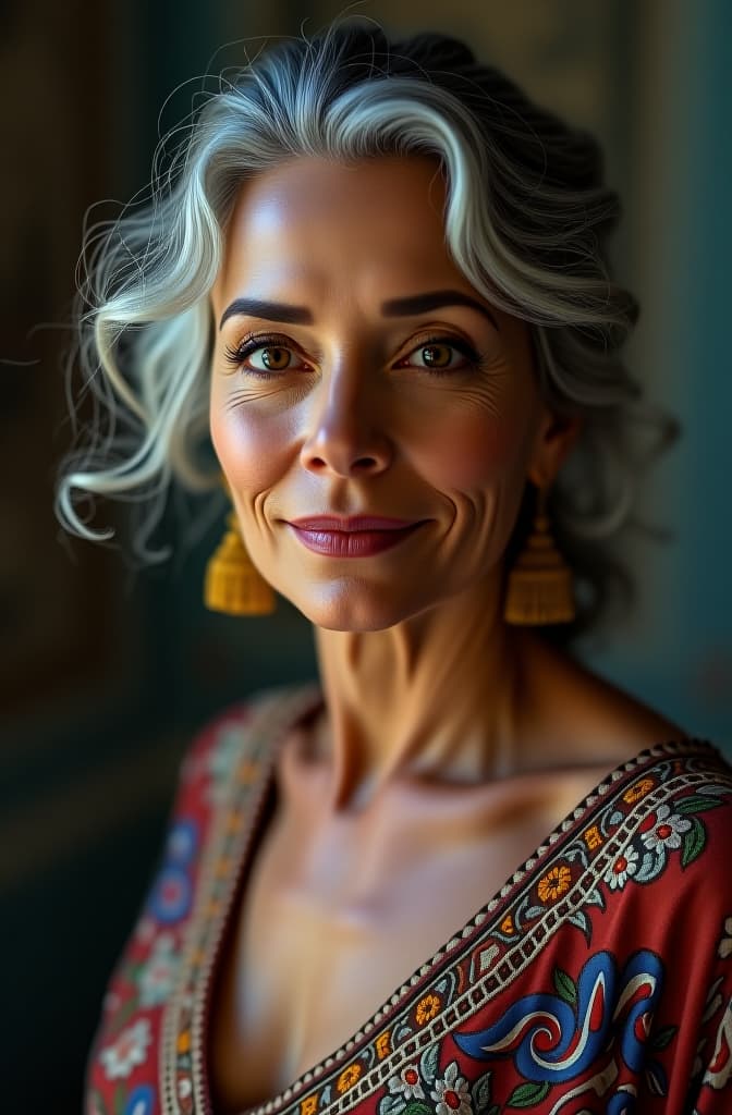  mujer de 40 años vendedora ingeniosa hyperrealistic, full body, detailed clothing, highly detailed, cinematic lighting, stunningly beautiful, intricate, sharp focus, f/1. 8, 85mm, (centered image composition), (professionally color graded), ((bright soft diffused light)), volumetric fog, trending on instagram, trending on tumblr, HDR 4K, 8K