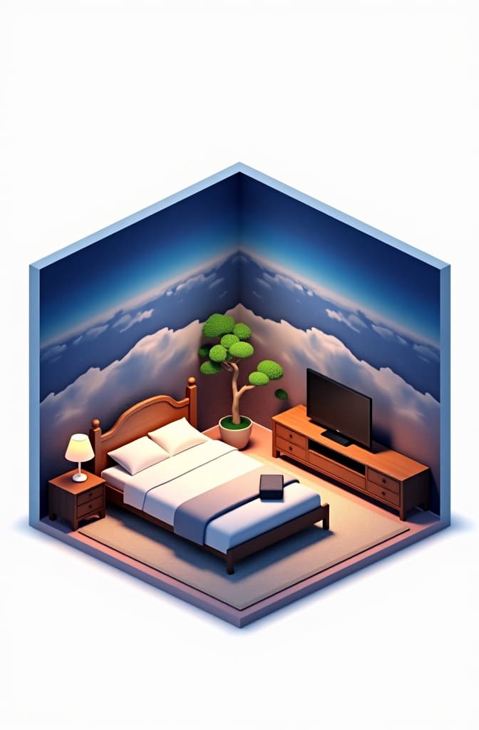  (isometric perspective1.5),(pixar style1.2), room, bed, sofa,(small bonsai0.8),desk lamp, tv, mural, 3d,disney,panoramic photo,white background, solid background,global illumination, raytracing, modeling,hdr,octane render,unreal render,behance,dribbble,artstation,best quality, 8k, <lorablindbox v1mix1>, night clouds, above city, atmospheric lighting, octane render a fantasy digital painting by james gurney, trending on artstation, hyperrealistic, realistic, photorealistic, dynamic lighting, highly detailed, cinematic landscape, studio lighting hyperrealistic, full body, detailed clothing, highly detailed, cinematic lighting, stunningly beautiful, intricate, sharp focus, f/1. 8, 85mm, (centered image composition), (professionally color graded), ((bright soft diffused light)), volumetric fog, trending on instagram, trending on tumblr, HDR 4K, 8K