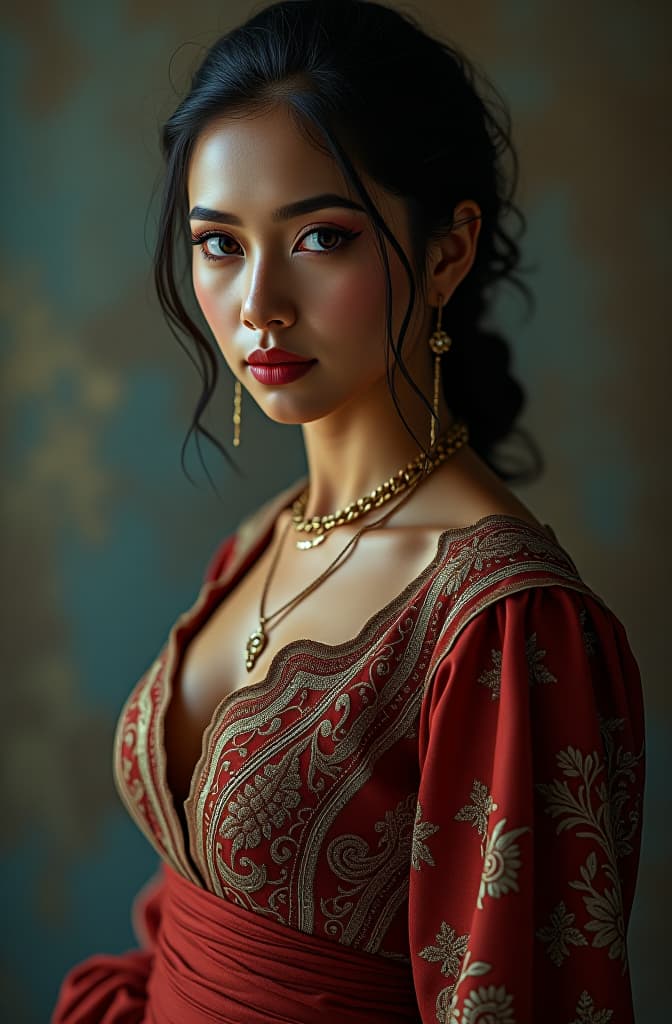  mujer tetona hyperrealistic, full body, detailed clothing, highly detailed, cinematic lighting, stunningly beautiful, intricate, sharp focus, f/1. 8, 85mm, (centered image composition), (professionally color graded), ((bright soft diffused light)), volumetric fog, trending on instagram, trending on tumblr, HDR 4K, 8K