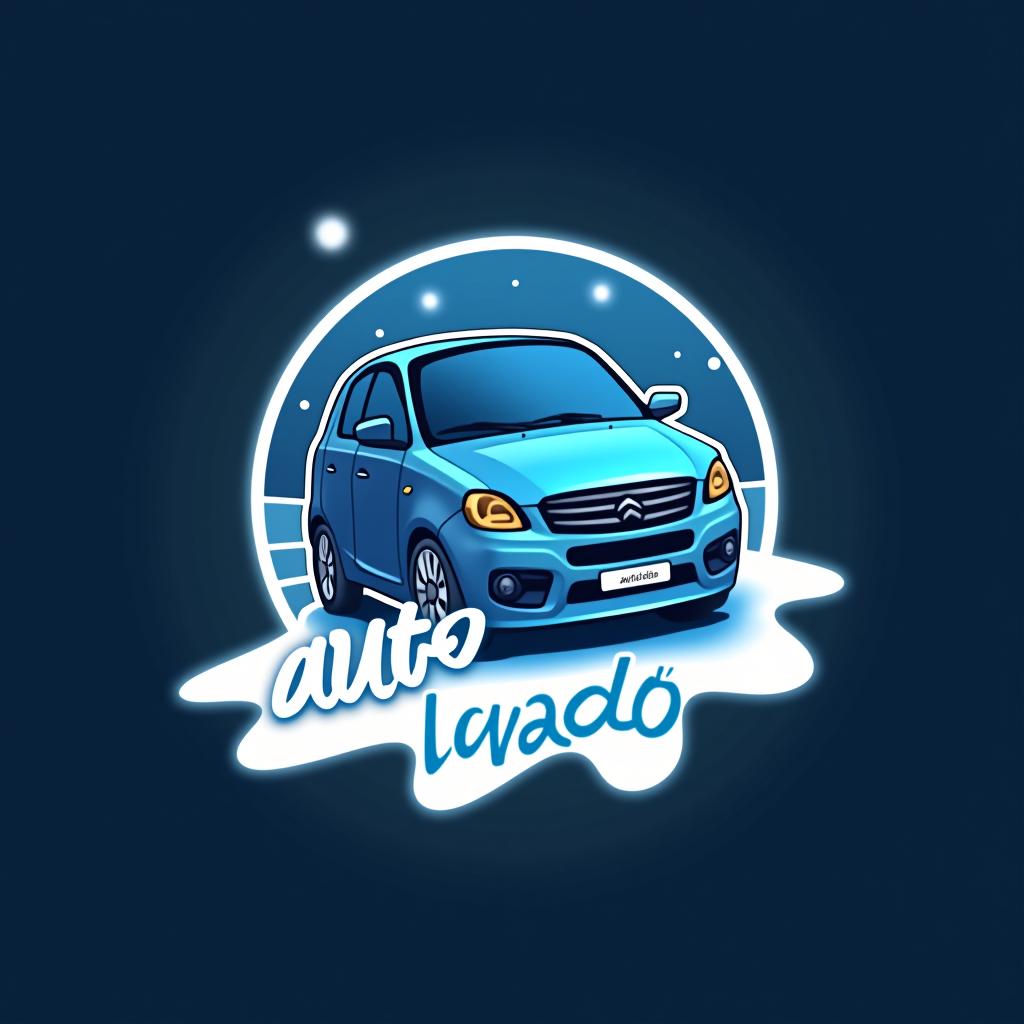  design a logo, el pifas, with the text 'auto lavado '.