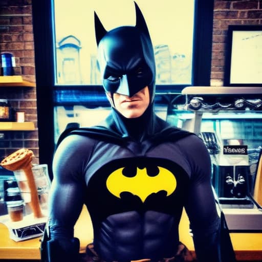 batman as barista