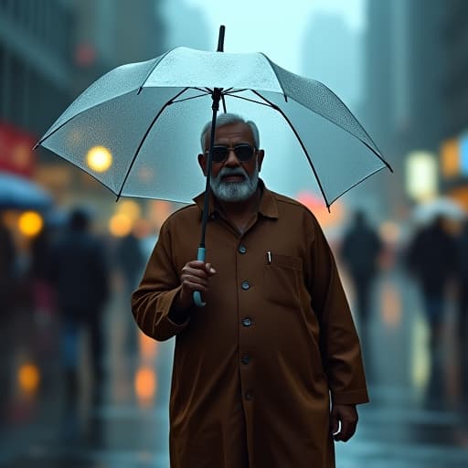  2s plus size indian walking on street with transperant umbrella, heavy rain, dramatic clouds, transparent full size , hd clean face, blur public, huge extremely big, under, bbwsize, half body portrait, big , 8k, ultra hd hyperrealistic, full body, detailed clothing, highly detailed, cinematic lighting, stunningly beautiful, intricate, sharp focus, f/1. 8, 85mm, (centered image composition), (professionally color graded), ((bright soft diffused light)), volumetric fog, trending on instagram, trending on tumblr, HDR 4K, 8K