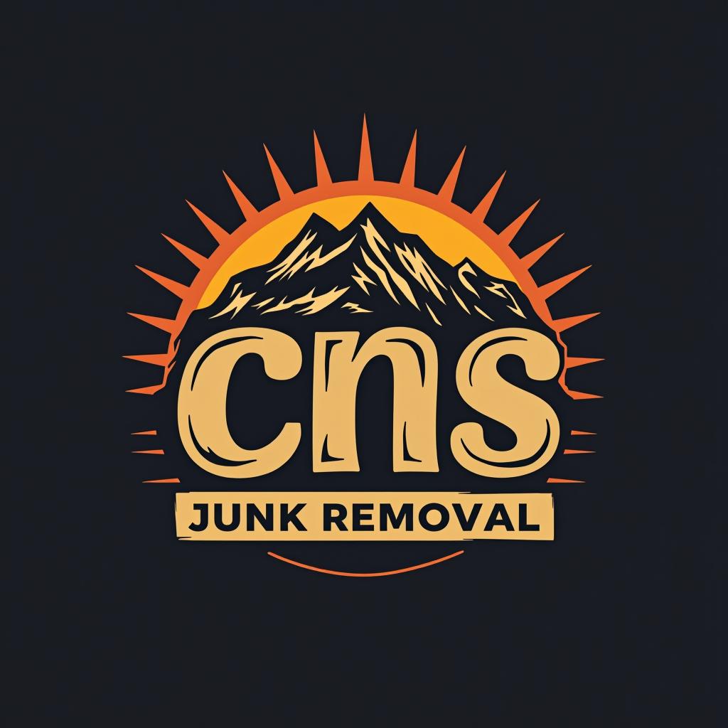  design a logo, a junk removal company , with the text 'cns junk removal '.