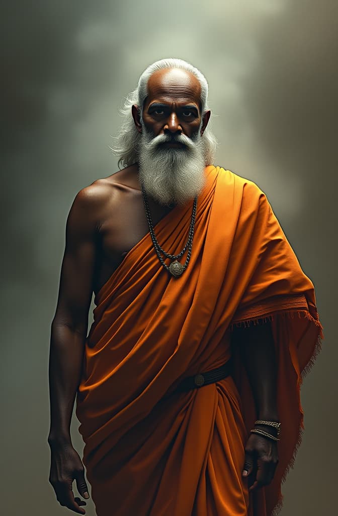  kerala renaissance leader ayyankali's charchoal drawing hyperrealistic, full body, detailed clothing, highly detailed, cinematic lighting, stunningly beautiful, intricate, sharp focus, f/1. 8, 85mm, (centered image composition), (professionally color graded), ((bright soft diffused light)), volumetric fog, trending on instagram, trending on tumblr, HDR 4K, 8K