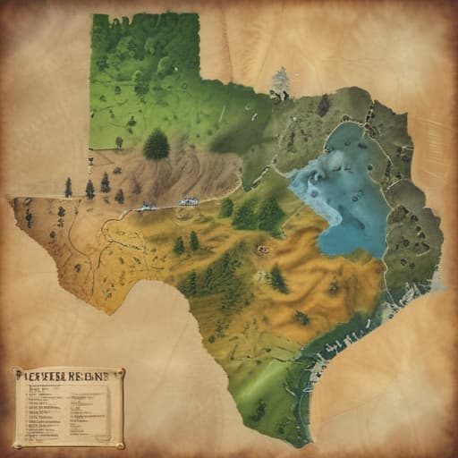 video game map of a state with all terrains