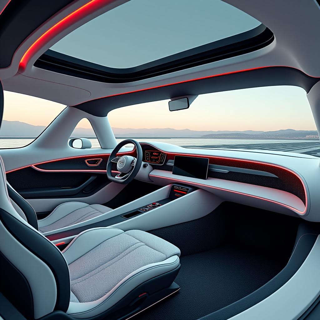  audi futuristic interior