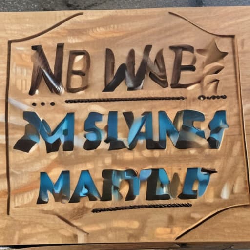 make a sign to put on a counter of a business that says no refunds all sales final and put the John Wayne Marina Logo on it