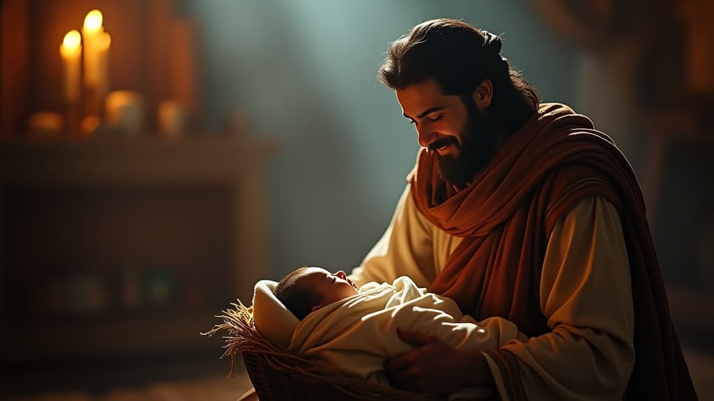  history of biblical times, the joyful atmosphere surrounding the news of isaac’s impending birth, symbolizing hope and fulfillment of god’s promise. hyperrealistic, full body, detailed clothing, highly detailed, cinematic lighting, stunningly beautiful, intricate, sharp focus, f/1. 8, 85mm, (centered image composition), (professionally color graded), ((bright soft diffused light)), volumetric fog, trending on instagram, trending on tumblr, HDR 4K, 8K