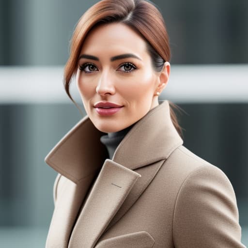  corporate headshot of a successful british businessperson wearing smart designer clothes, perfectly framed with the subject's face central in frame. good skin, clear eyes, smart hair., in soft gaze, looking straight at the camera, skin blemishes, imperfect skin, skin pores, no makeup, no cosmetics, matured, solo, centered, raw photo, detailed, clear features, sharp focus, film grain, 8k uhd, candid portrait, natural lighting hyperrealistic, full body, detailed clothing, highly detailed, cinematic lighting, stunningly beautiful, intricate, sharp focus, f/1. 8, 85mm, (centered image composition), (professionally color graded), ((bright soft diffused light)), volumetric fog, trending on instagram, trending on tumblr, HDR 4K, 8K