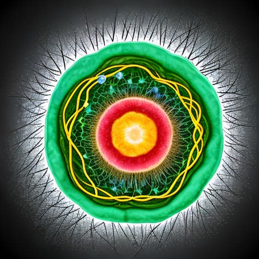  Please draw me a picture of the tumor microenvironment and label each cell type individually.