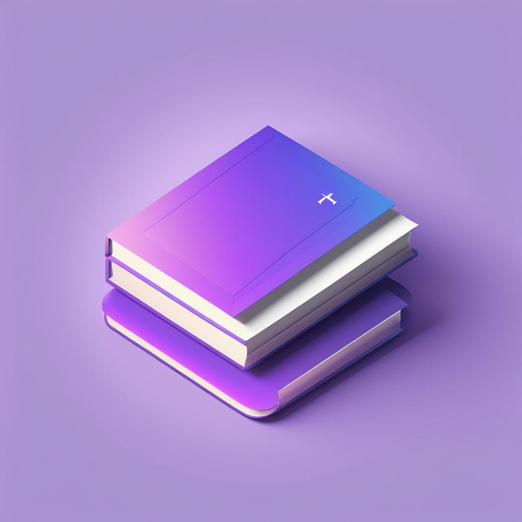  logo, book, sound, minimalist, purple gradient hyperrealistic, full body, detailed clothing, highly detailed, cinematic lighting, stunningly beautiful, intricate, sharp focus, f/1. 8, 85mm, (centered image composition), (professionally color graded), ((bright soft diffused light)), volumetric fog, trending on instagram, trending on tumblr, HDR 4K, 8K