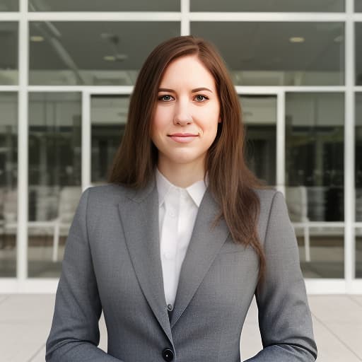  a woman full of hair with a full length caret in a business suit manager, cute , furry , expressive , by seth casteel , carli davidson , rachael hale mckenna, kaylee greer, sophie gamand