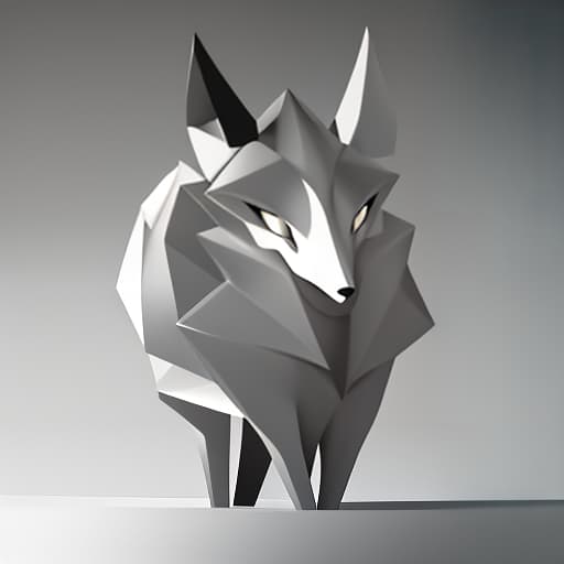  minimalism fox logo. polygonal. line. coin. high detail hyperrealistic, full body, detailed clothing, highly detailed, cinematic lighting, stunningly beautiful, intricate, sharp focus, f/1. 8, 85mm, (centered image composition), (professionally color graded), ((bright soft diffused light)), volumetric fog, trending on instagram, trending on tumblr, HDR 4K, 8K