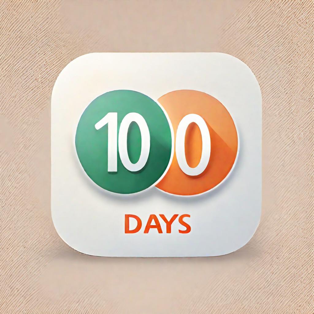  app icon of 100 DAYS 100 QUSTION