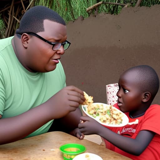  peter griffin feeding poor kids in africa