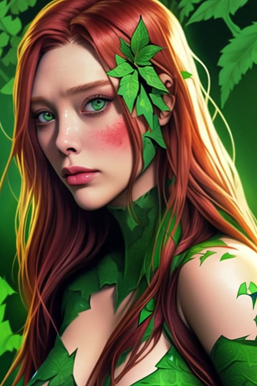  Elizabeth Olsen as Poison Ivy