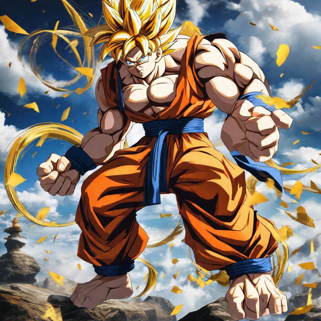  masterpiece, best quality, (Fidelity: 1.4), Best Quality, Masterpiece, Ultra High Resolution, ape goku