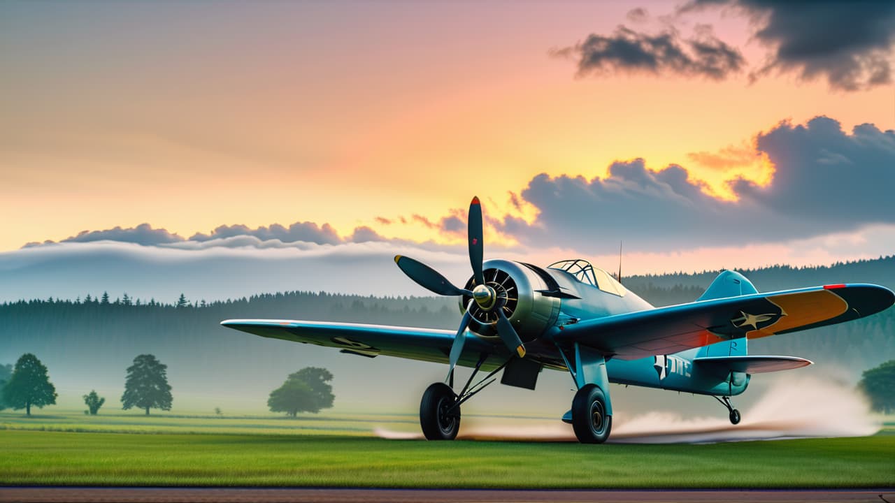  a timeline of aviation evolution, showcasing a vintage biplane, a wwii fighter jet, a modern commercial airliner, and a futuristic drone, all set against changing skies from dawn to dusk, illustrating progress in technology. hyperrealistic, full body, detailed clothing, highly detailed, cinematic lighting, stunningly beautiful, intricate, sharp focus, f/1. 8, 85mm, (centered image composition), (professionally color graded), ((bright soft diffused light)), volumetric fog, trending on instagram, trending on tumblr, HDR 4K, 8K