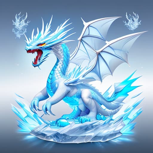  Ice dragon with tank